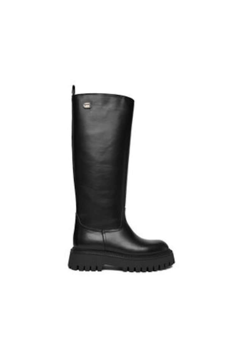 G Star Raw Cizme dama slip-on - piele naturala - negru