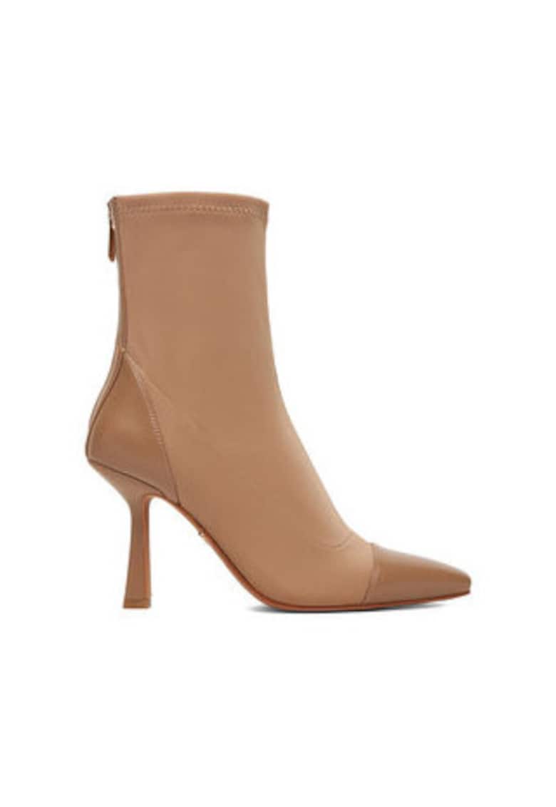 Botine dama CEO-NOURA-01 - Textil - Bej