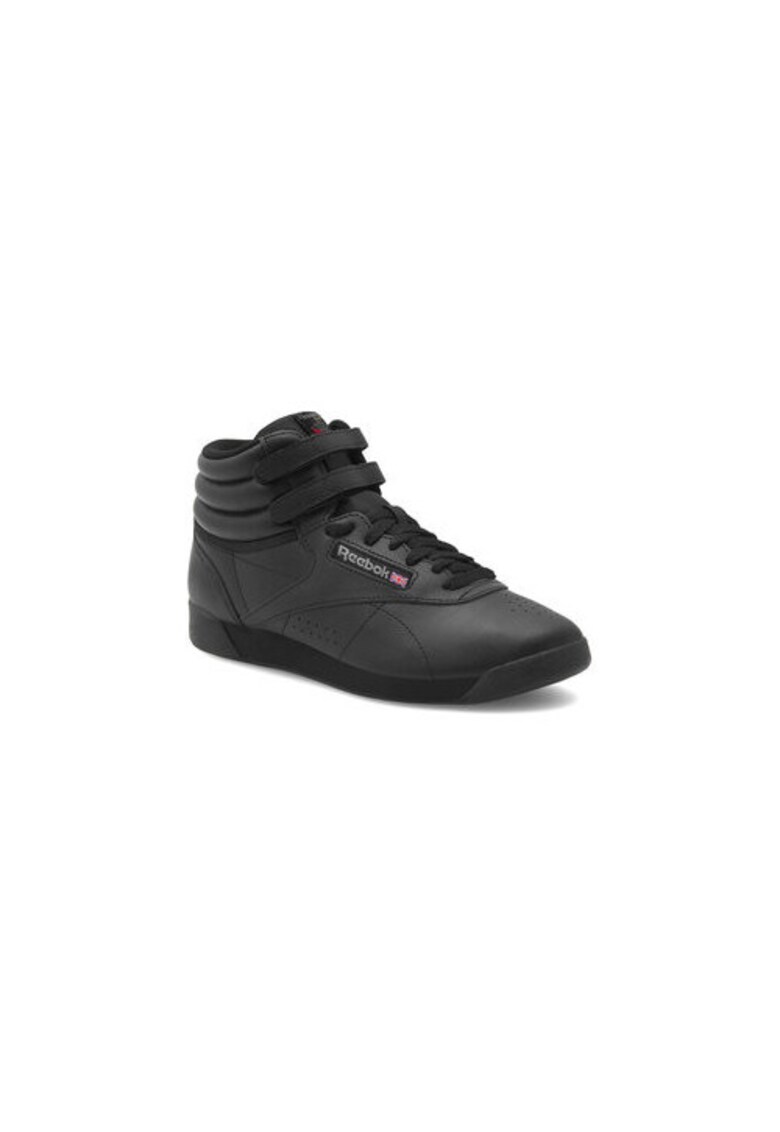 Pantofi sport dama EO-F/S HI - negru - piele naturala - velcro