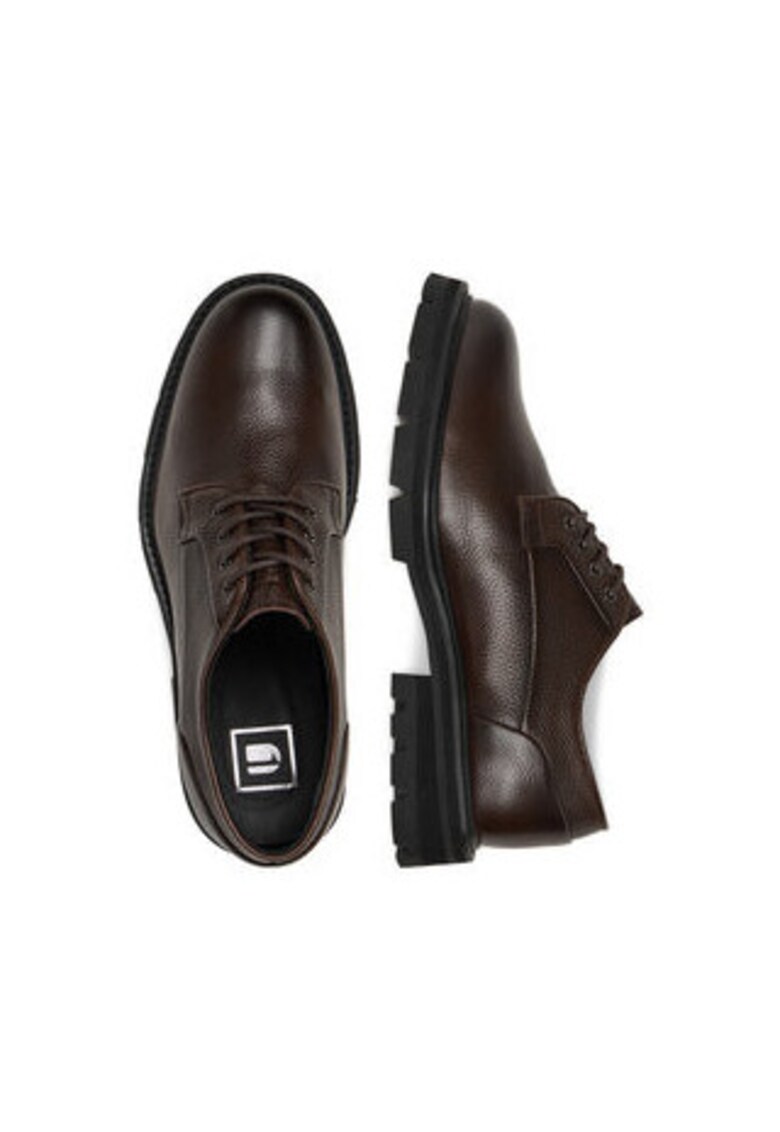 Pantofi barbati - EO-DEXTER-06 - piele naturala - maro -