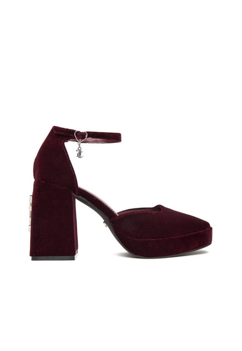 Pantofi dama model EO-W2SH59501A - rosu - Rosu