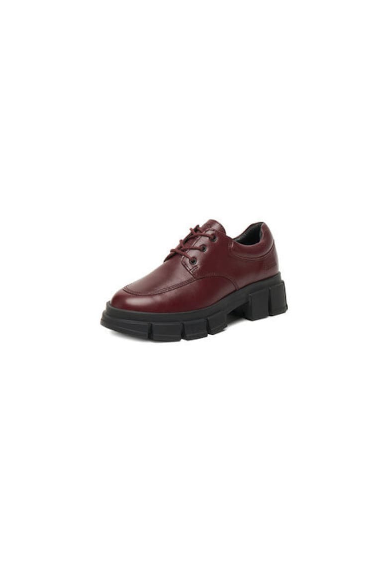 Pantofi pentru copii EO-CI12-9092-09 - rosu - piele