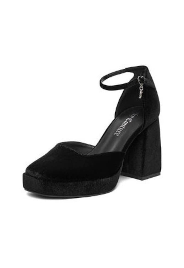 Pantofi dama model EO-W2SH59501A - negru - Negru