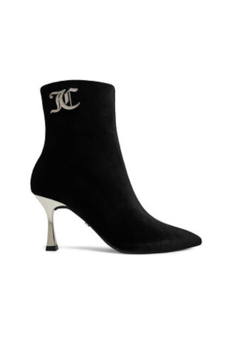 Botine dama - negru - cu fermoar