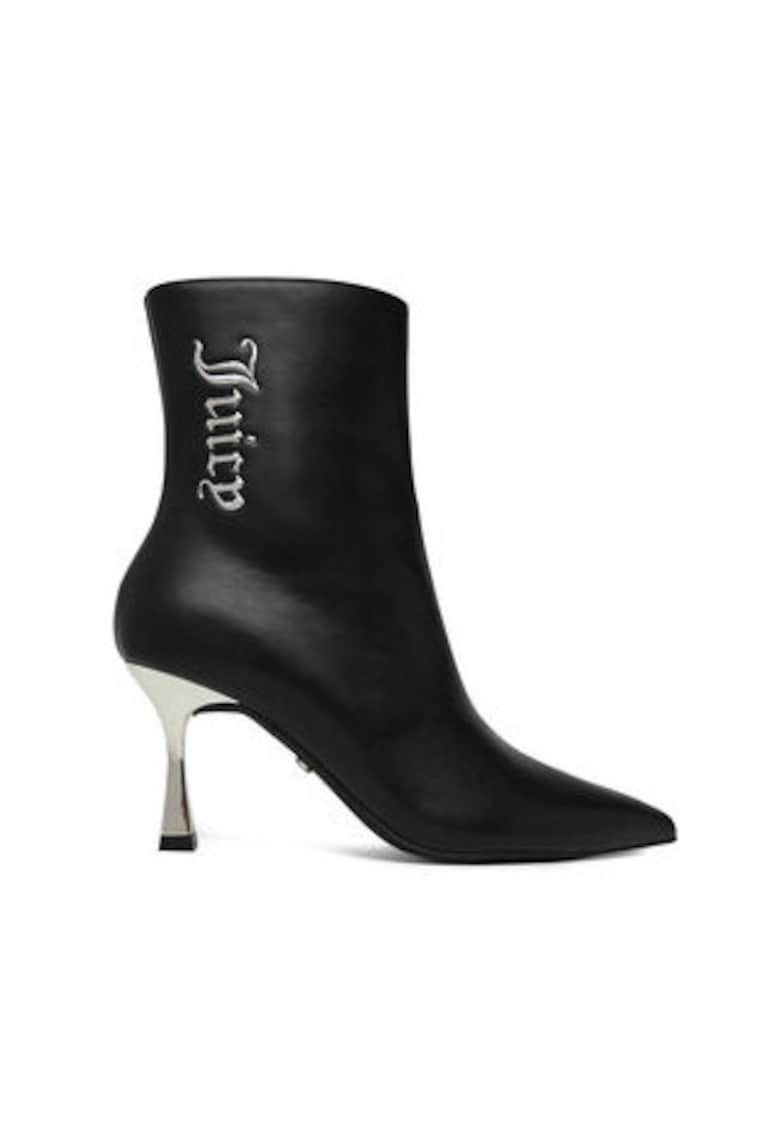 Botine dama - negru - fermoar