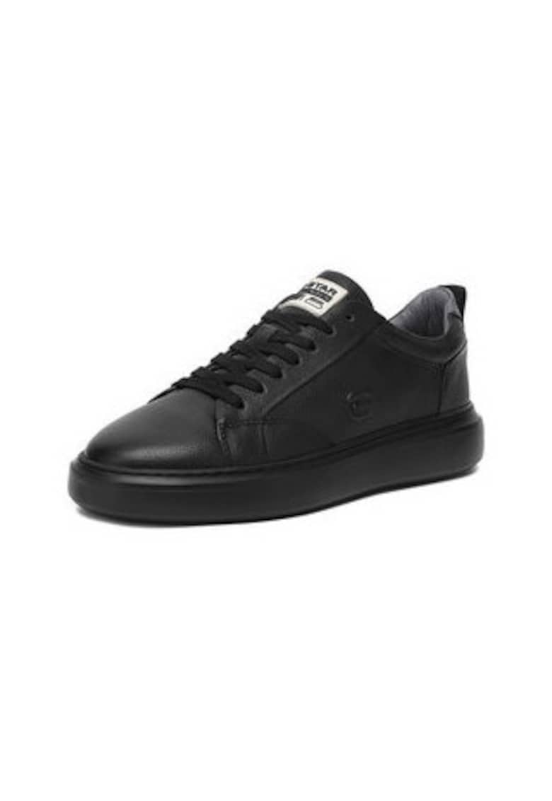 Tenisi barbati G-Star Raw - model EO-LONDON-04 MI08 - piele naturala - negru - cu sireturi