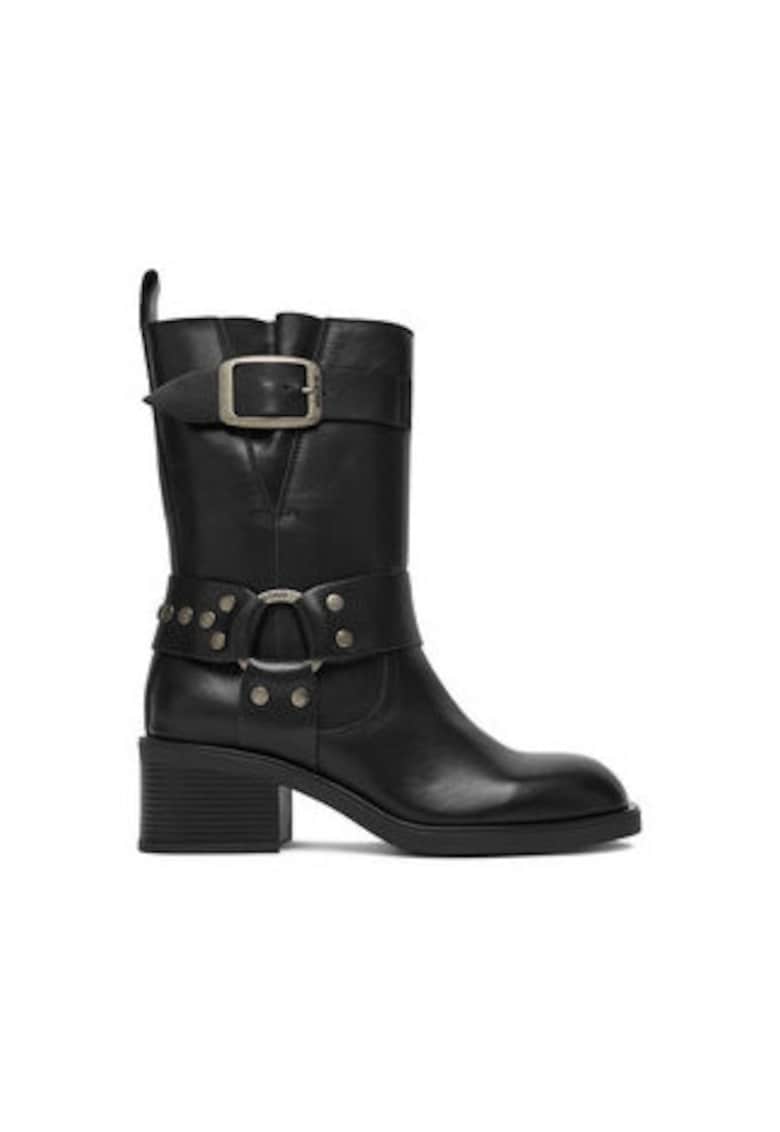 G Star Raw Ghete dama Raw - negru - piele naturala - Negru