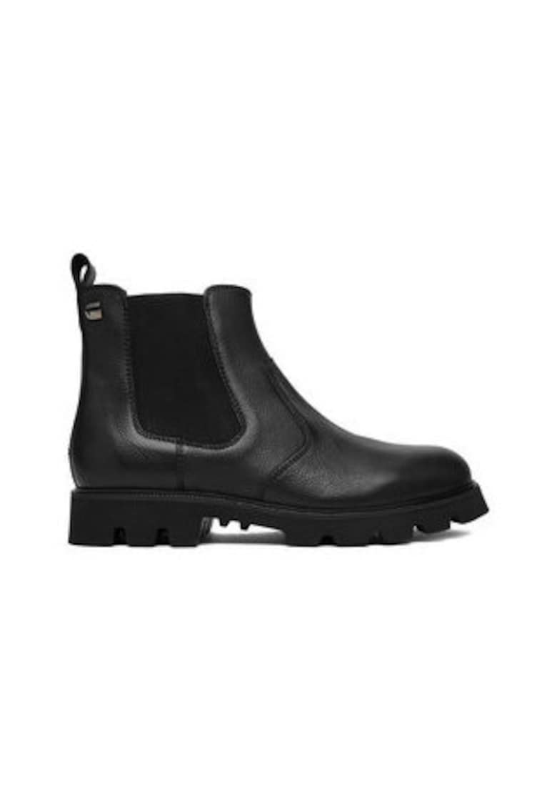 Ghete barbatesti piele naturala - negru -