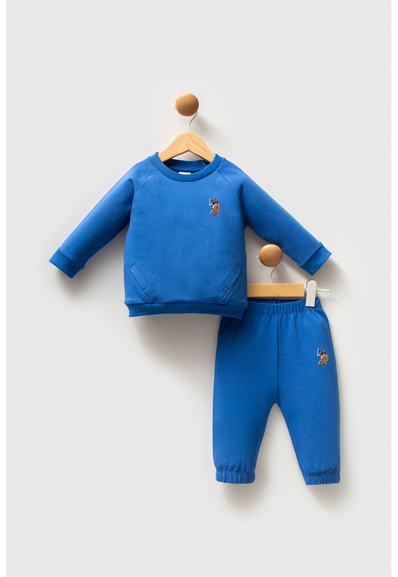 Set doua piese pentru bebelusi - USB2586-YD-V5 - Albastru - Albastru