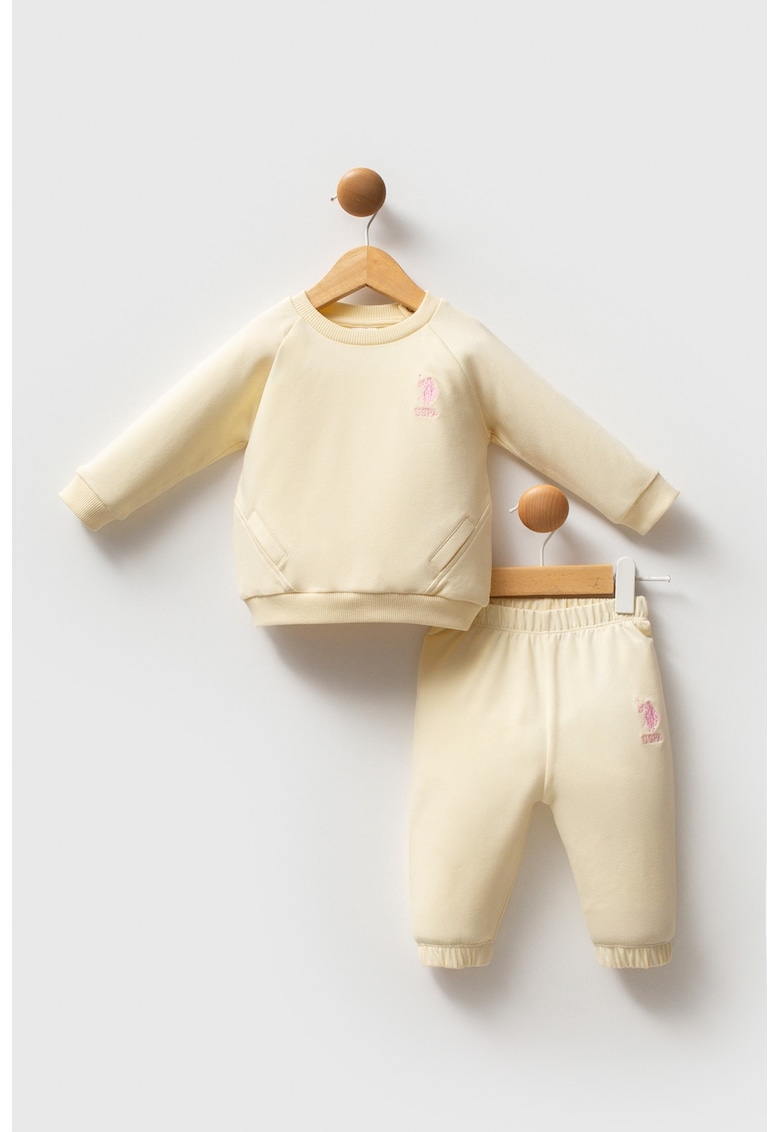 Trening din amestec de bumbac cu logo