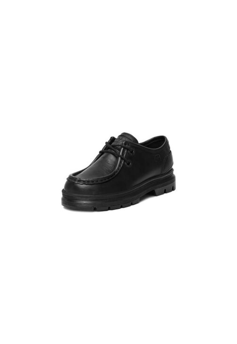 Pantofi copii - model EO-CI12-HUMMER-05 - piele naturala - negru -