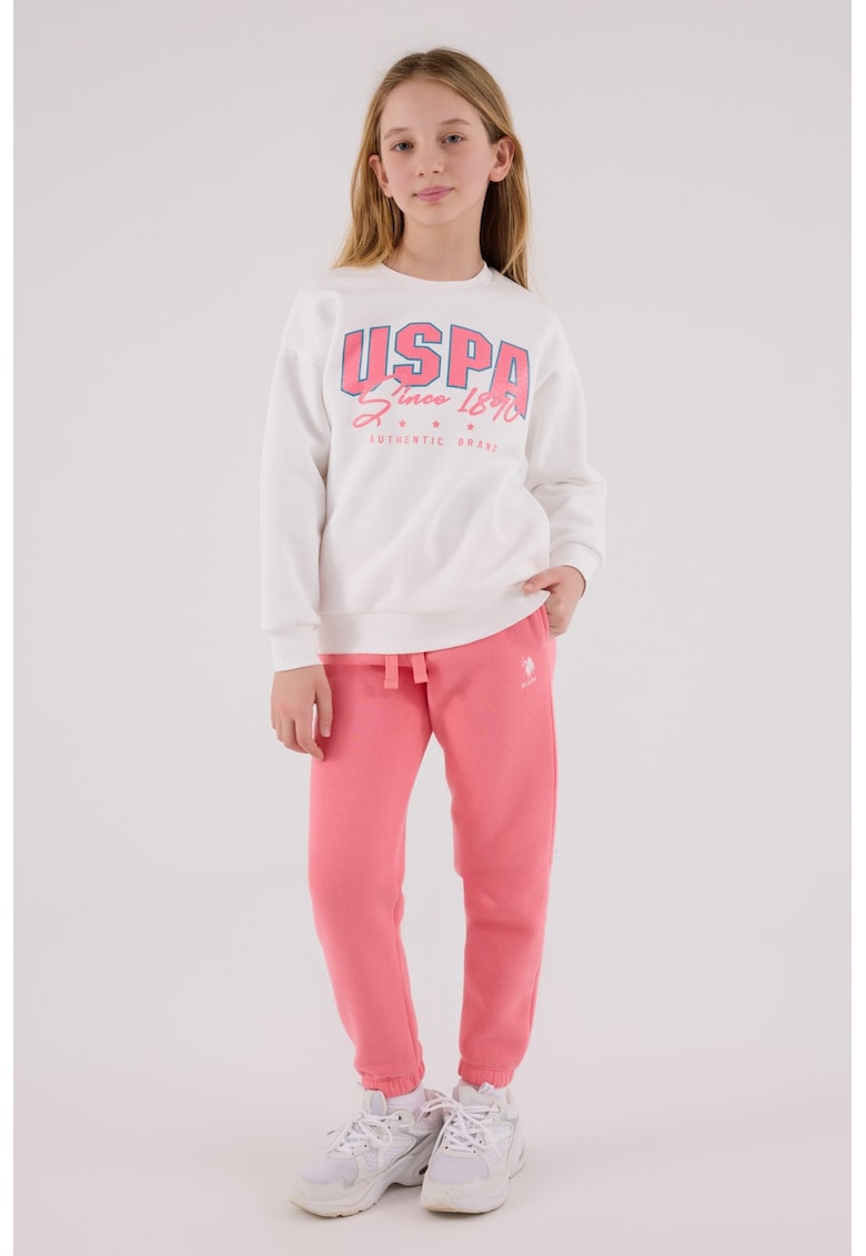 Set de bluza de trening si pantaloni de trening cu logo - 2 piese