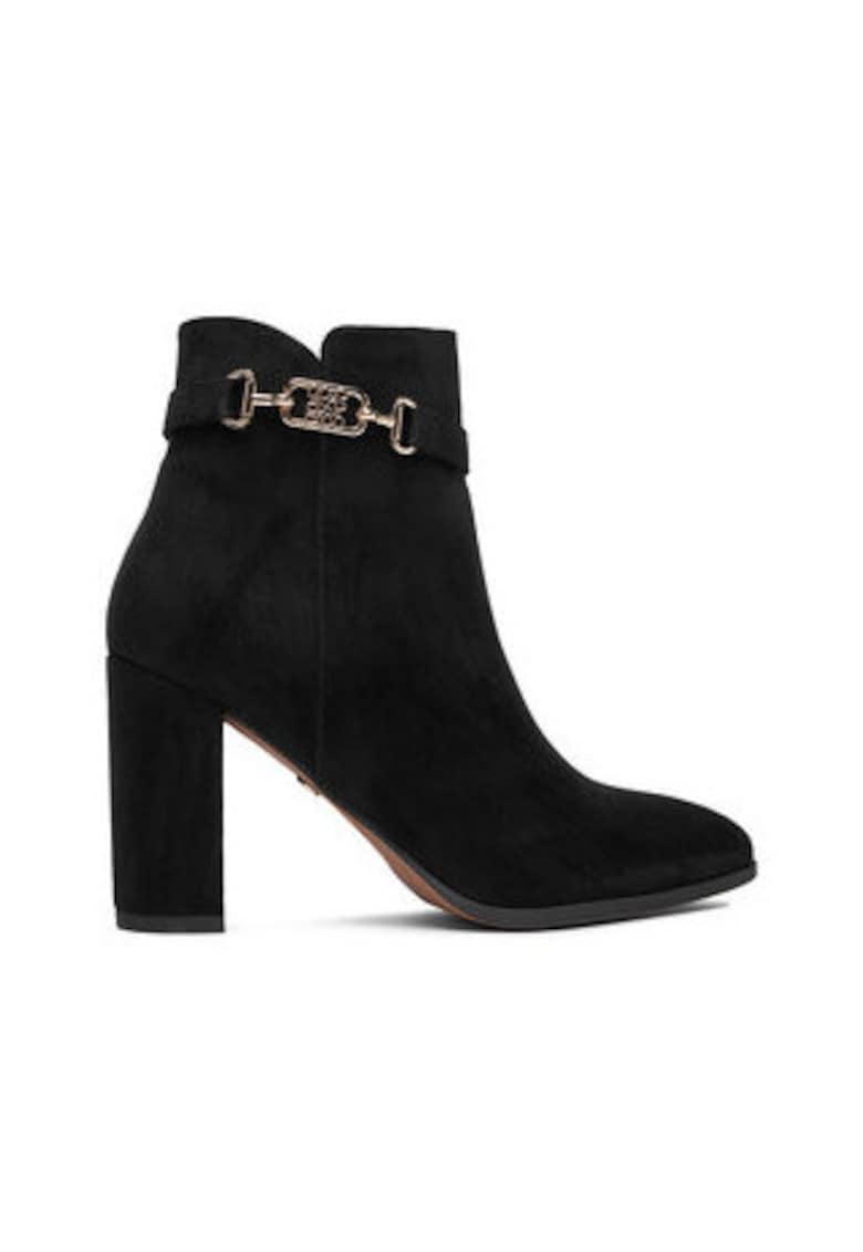 Nine West Botine dama CEO-ZAINA-01 - negru - cu fermoar - tesatura