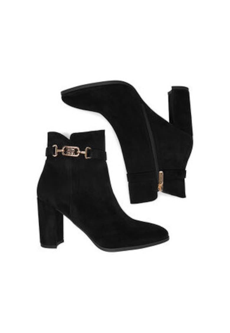 Botine dama CEO-ZAINA-01 - Textil - Negru