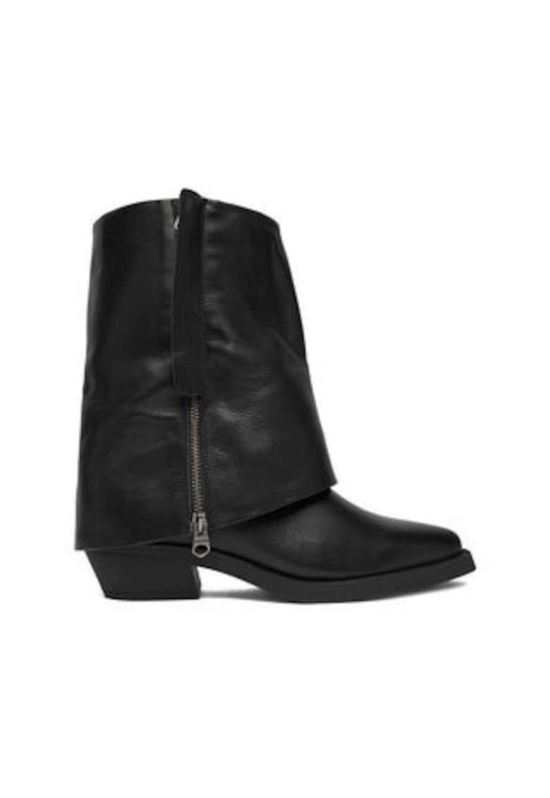 Botine dama EO-YAGMUR-25FW30 - Negru - Negru