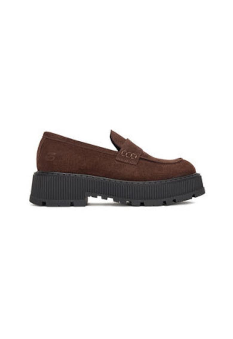 G Star Raw Mocasini dama G-Star Raw - piele naturala - maro - slip-on - bretele din cauciuc -