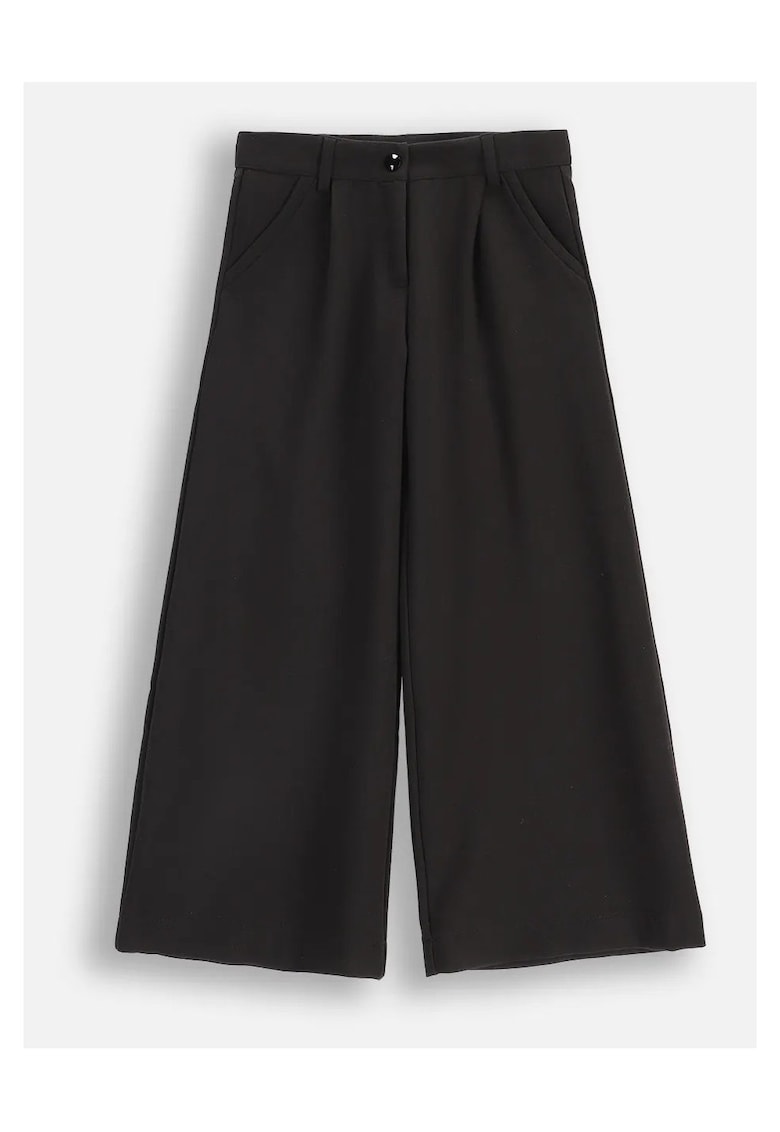 Pantaloni pentru copii - ZC5119101EPG-021 - negri - evazati