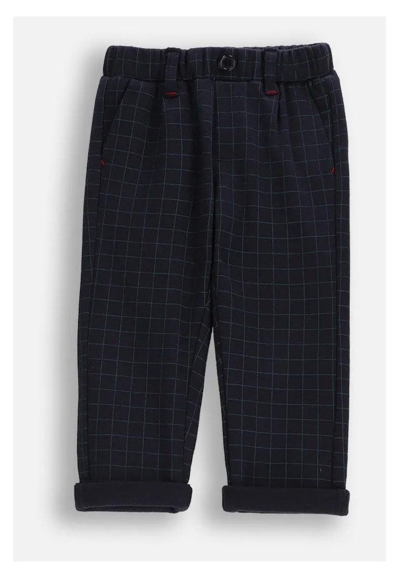 Pantaloni pentru copii - ZC5120101EBB-015 - bleumarin - bumbac - croiala lejera