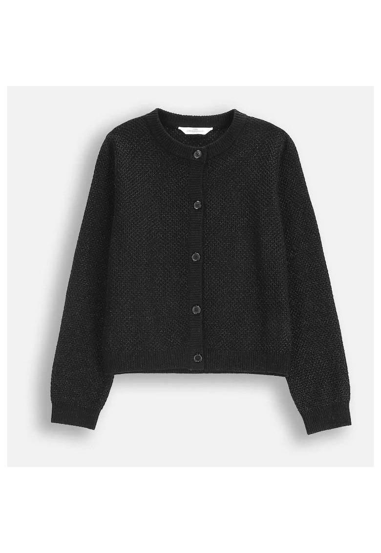 Cardigan uni cu nasturi