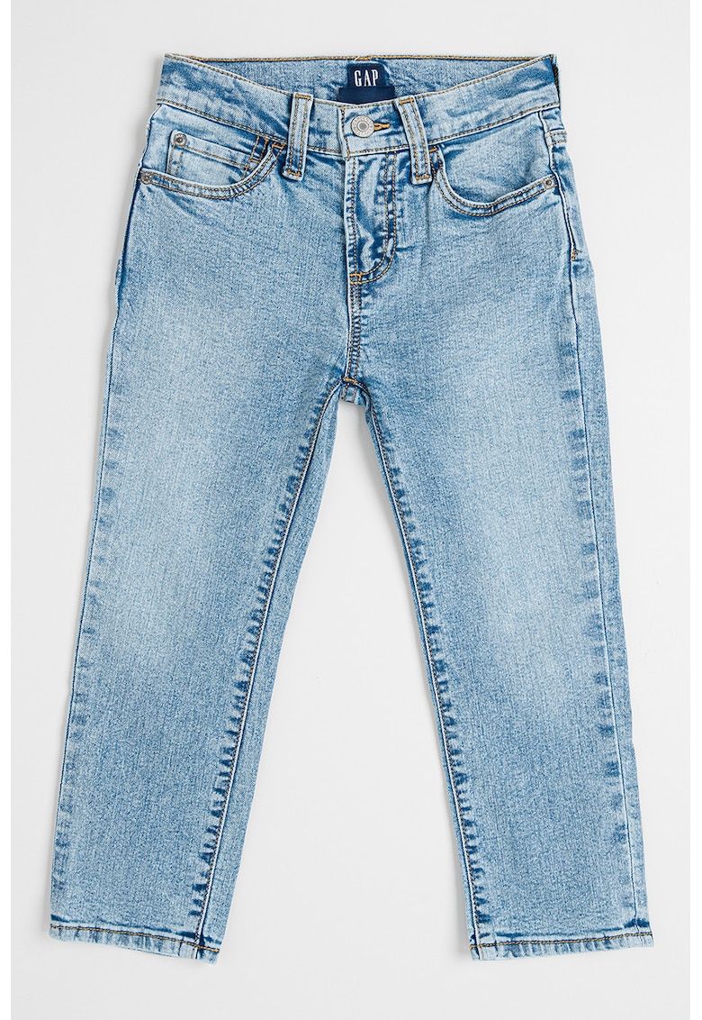 Blugi drepti cu talie ajustabila