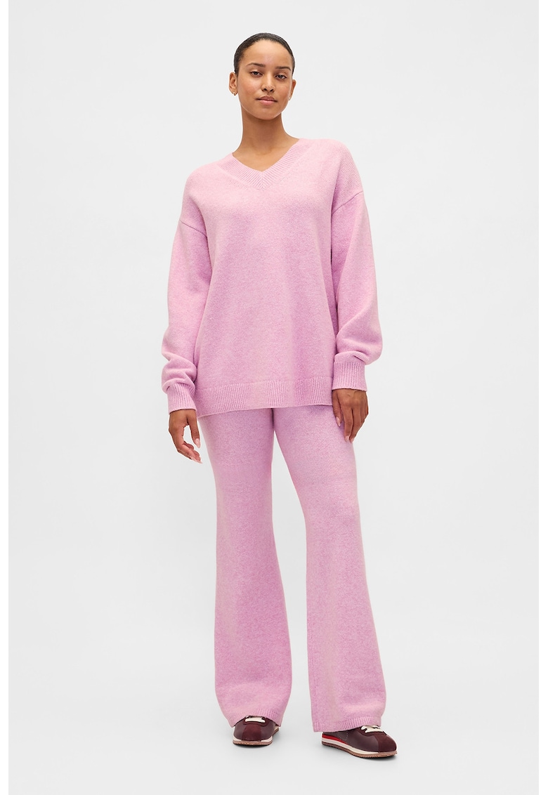 Pantaloni slim fit evazati CashSoft