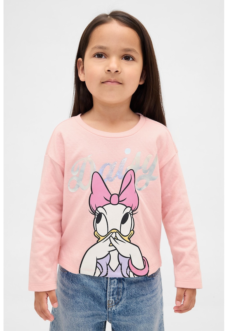 Bluza cu Disney - Roz deschis