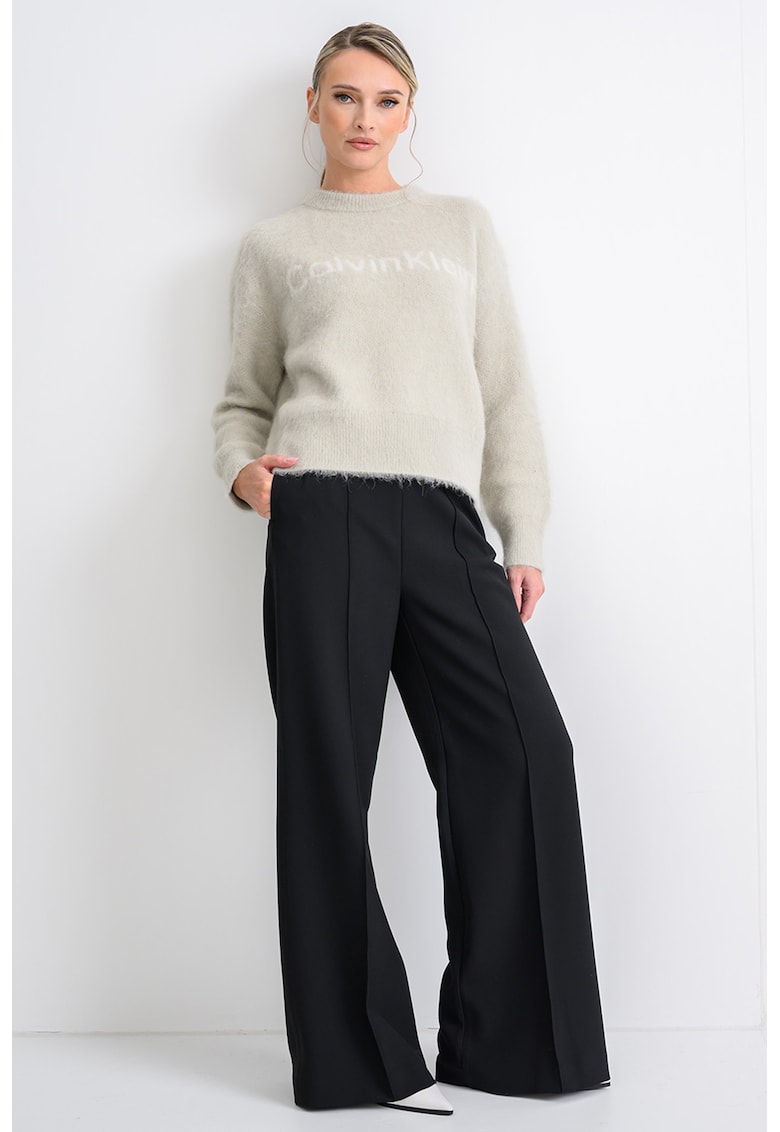 Pulover din amestec de lana si lana alpaca