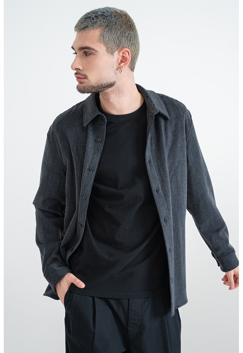 Camasa din reiat cu maneca lunga