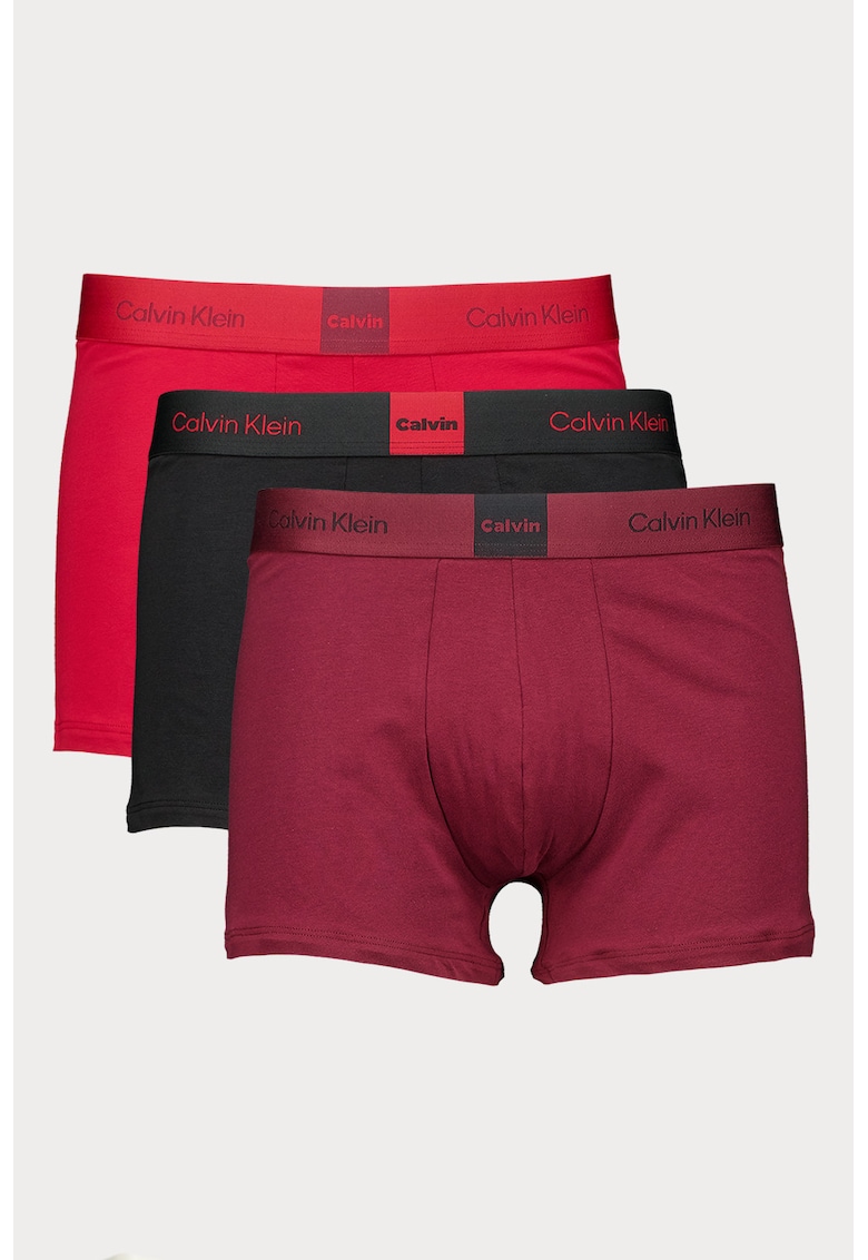 Set de boxeri din amestec de bumbac - 3 perechi - Multicolor