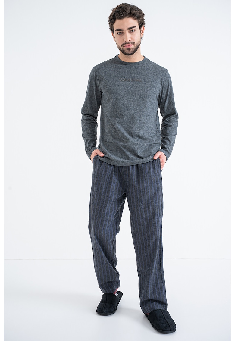 Pijama relaxed fit de bumbac