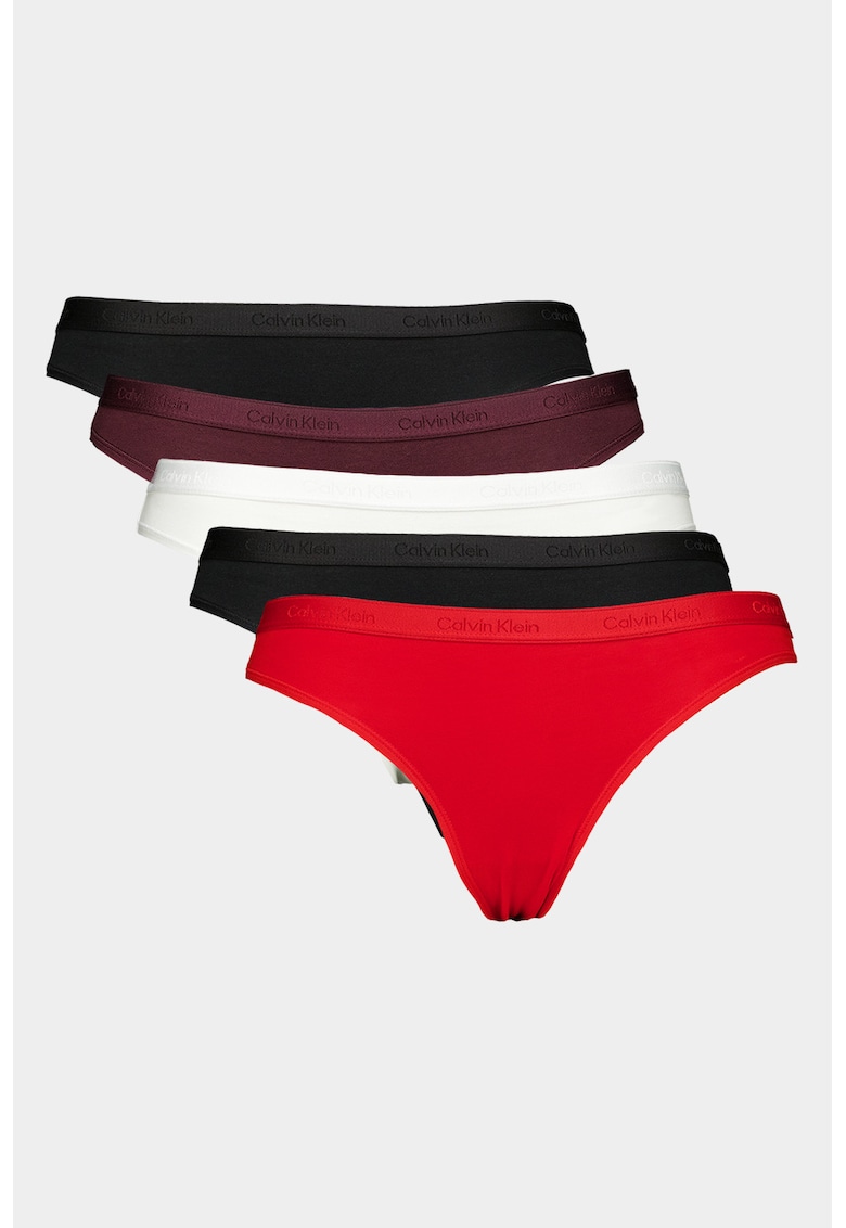 Set de chiloti din amestec de bumbac - 5 perechi