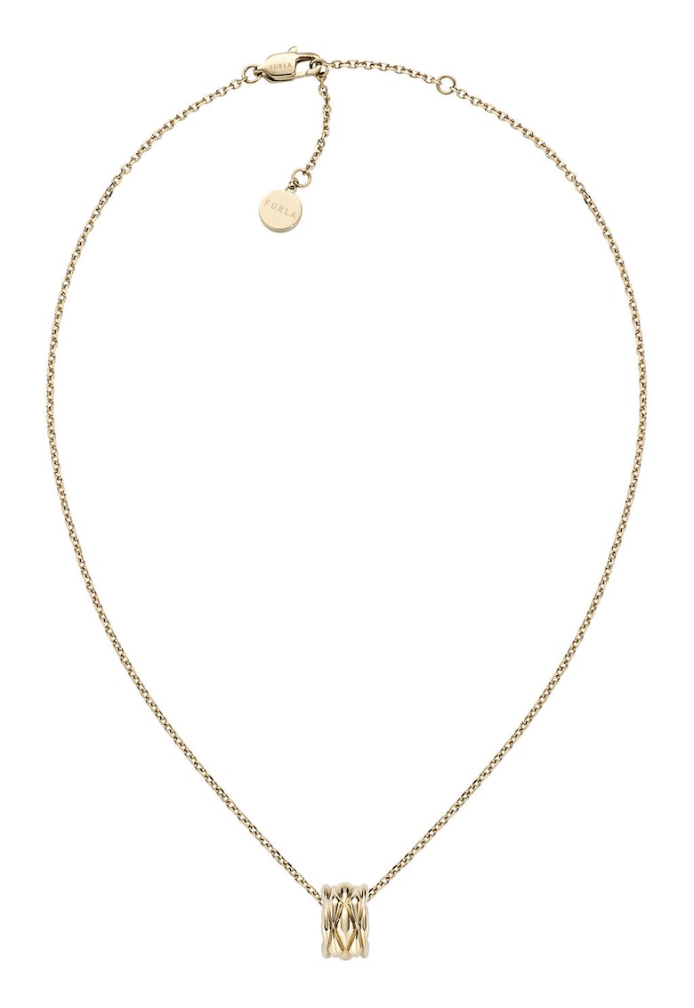 Colier placat cu aur de 14K si pandantiv