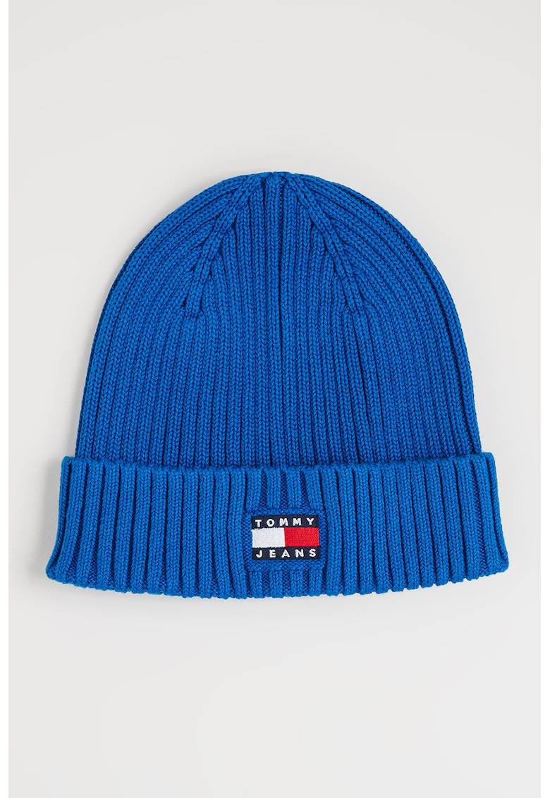 Caciula striata din bumbac organic Heritage