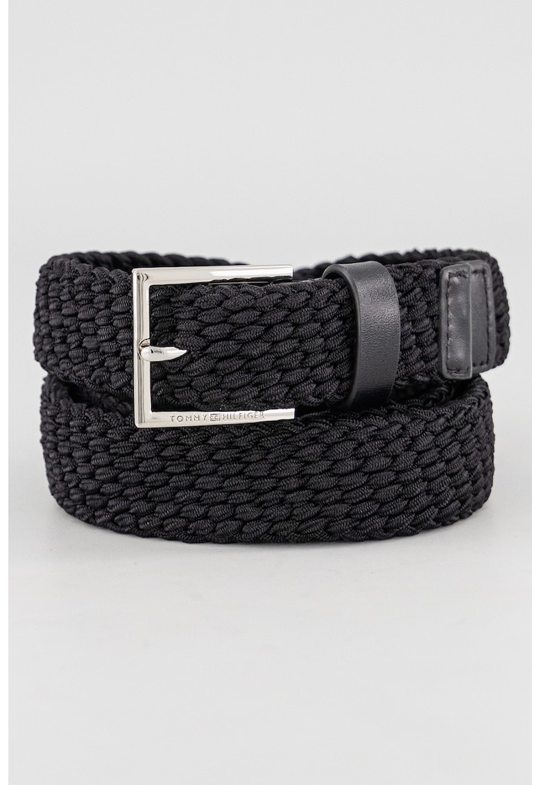 Curea din piele cu model tesut