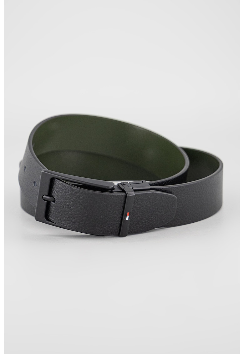 Curea de piele Layton - Negru