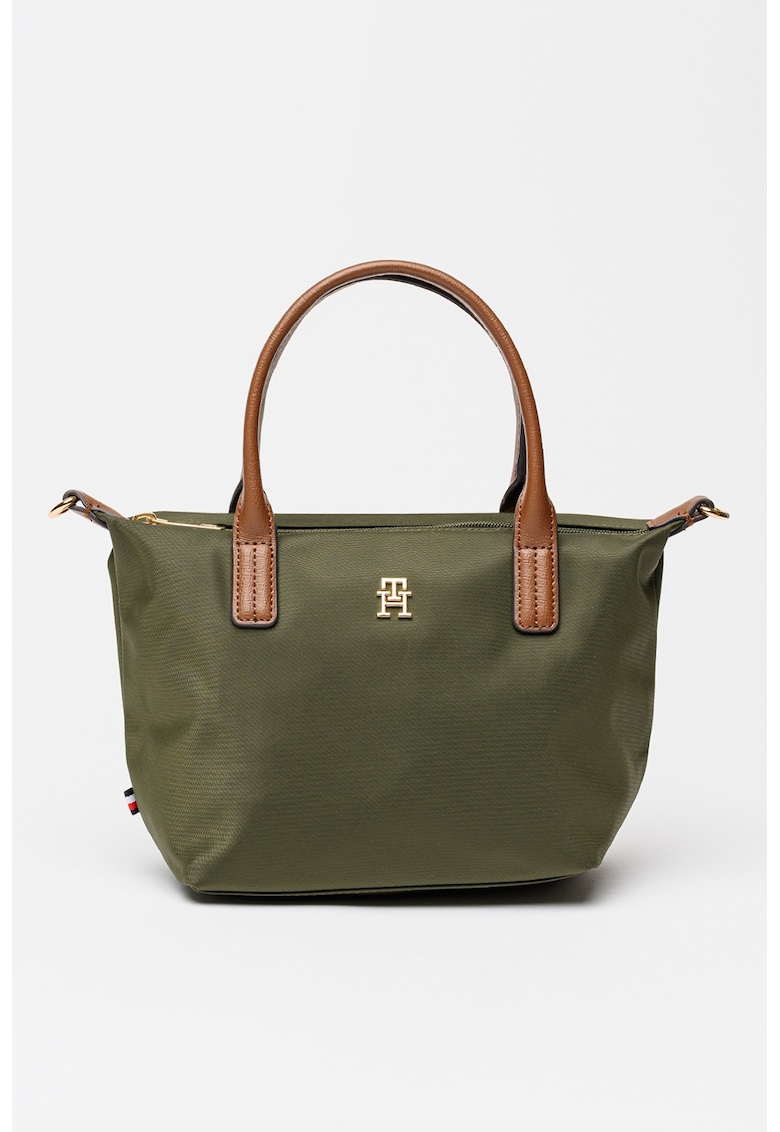 Geanta cu bareta de umar si detaliu logo