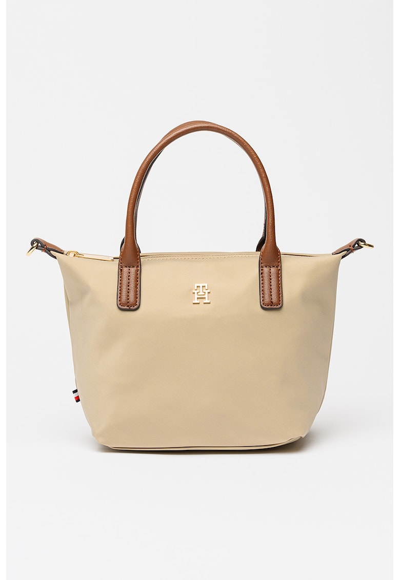 Geanta cu bareta de umar si detaliu logo