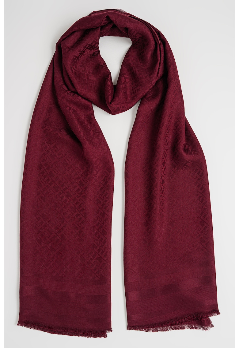 Esarfa de modal cu monograma