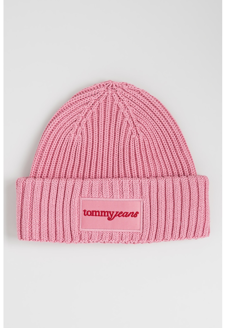 Caciula elastica cu aplicatie logo Script