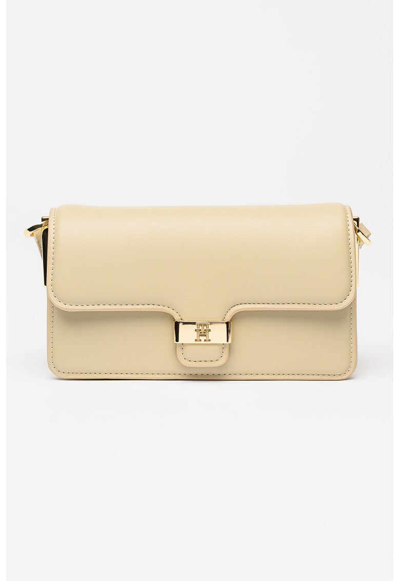 Geanta crossbody cu clapa Heritage - Bej