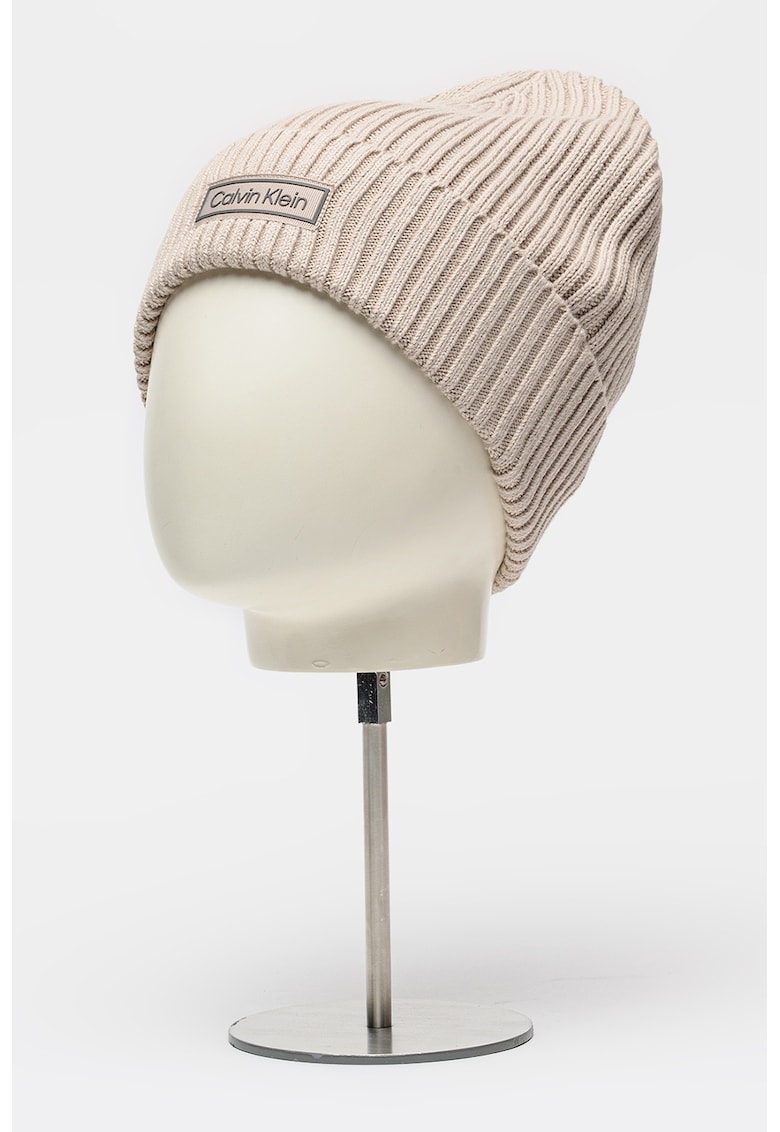 Caciula striata din amestec de casmir