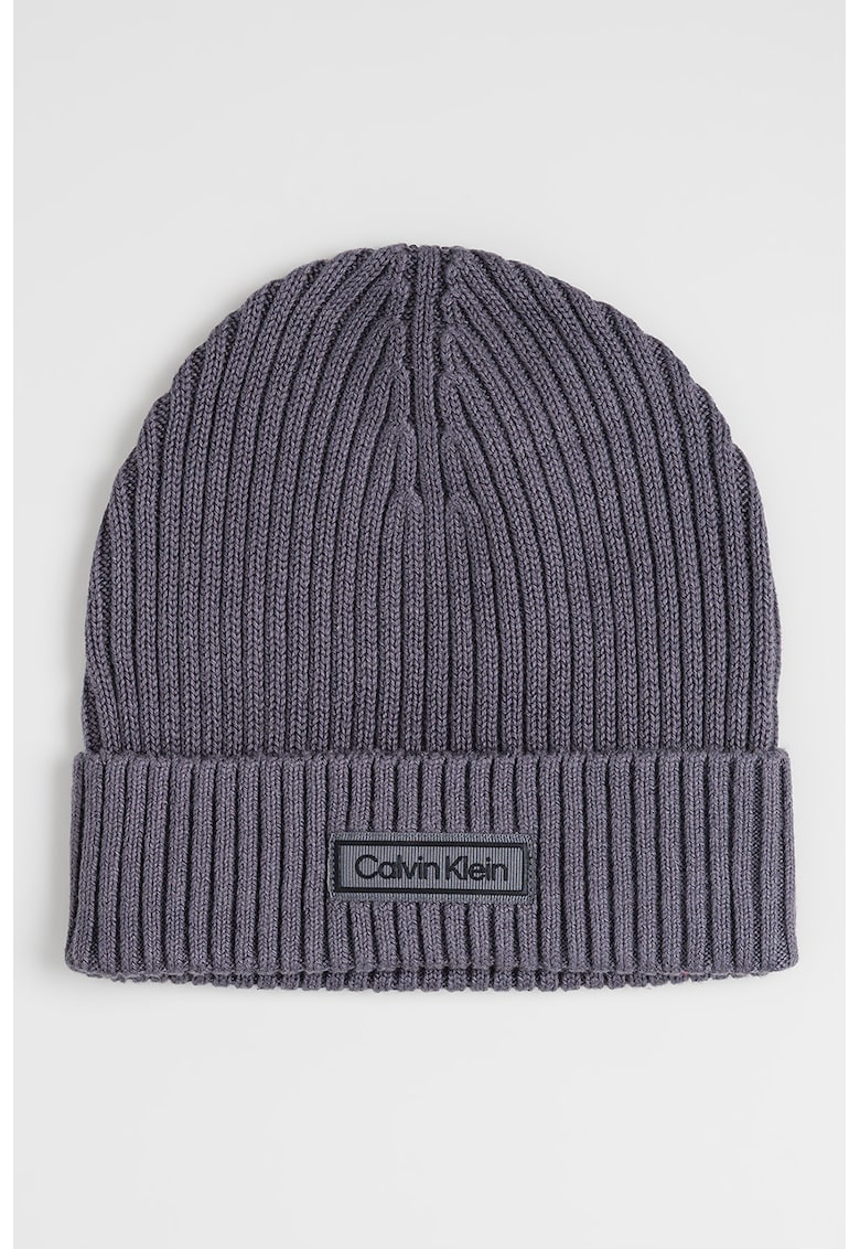 Caciula striata din amestec de casmir