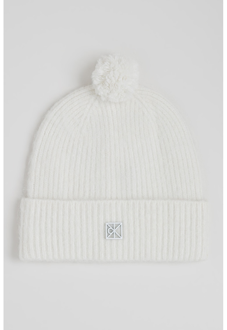 Caciula din amestec de lana si lana alpaca cu ciucure