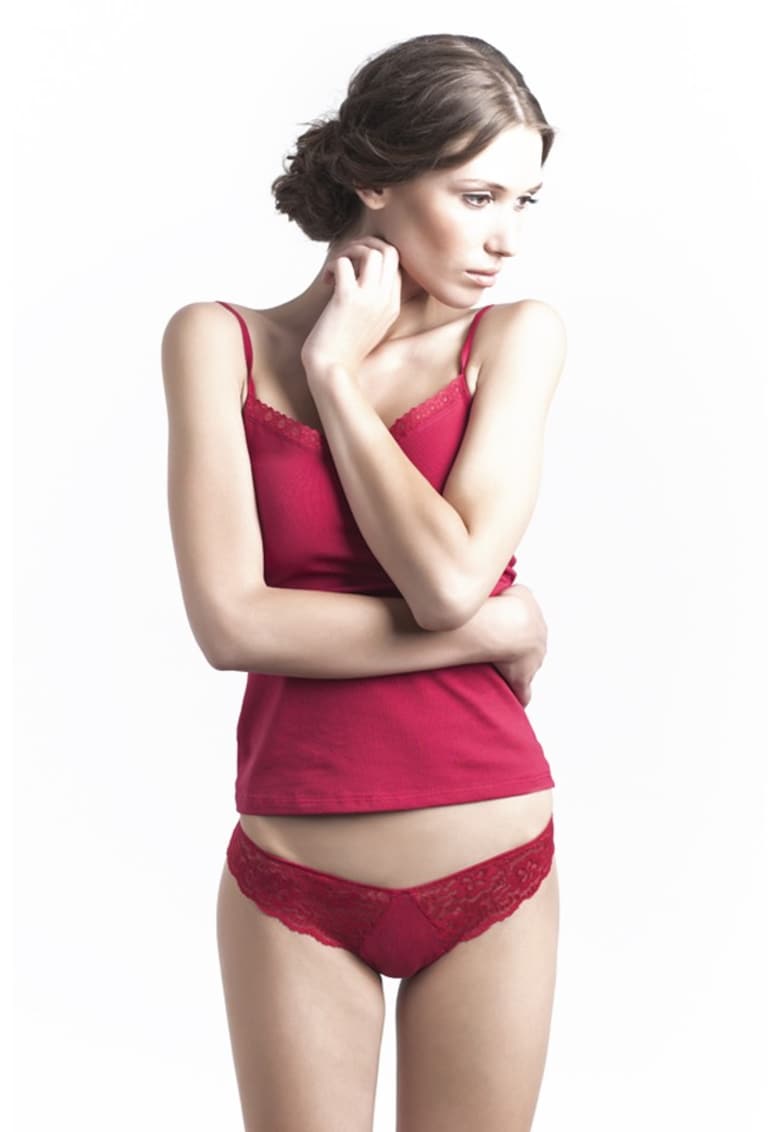 Chiloti brazilian cu dantela pentru femei TF10