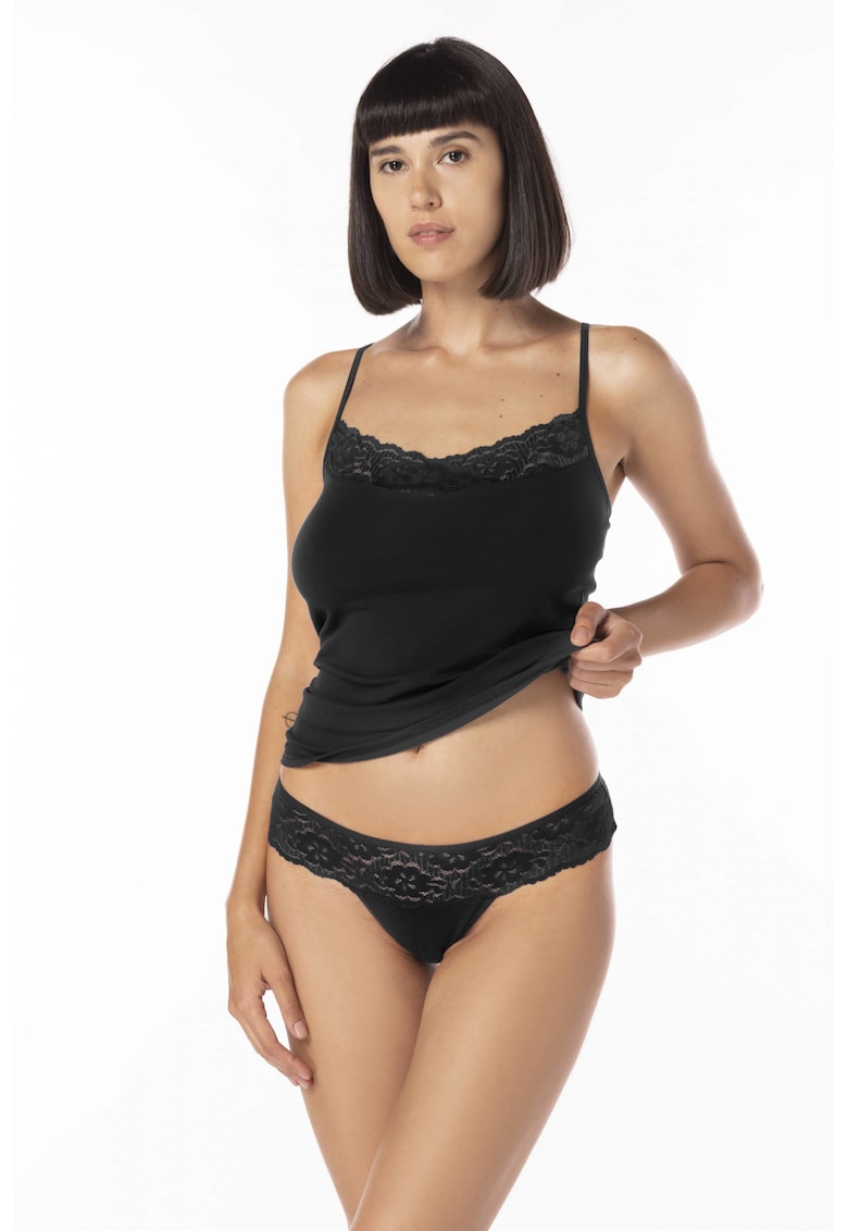 Chilot tanga pentru femei TF35 Negru