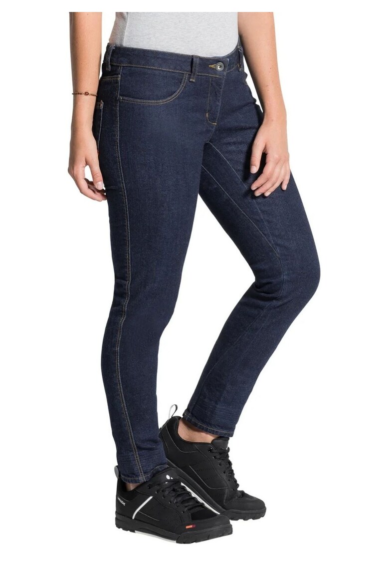 Pantaloni slim fit cu talie medie -