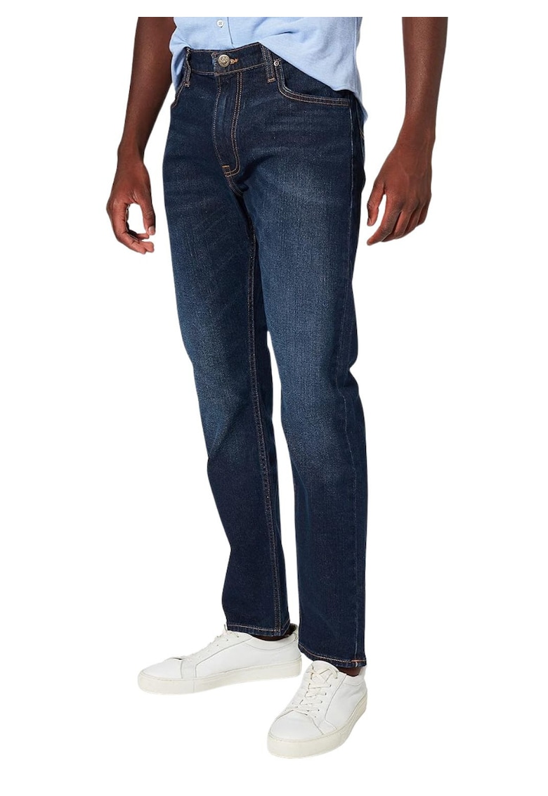 Blugi slim fit cu talie medie -