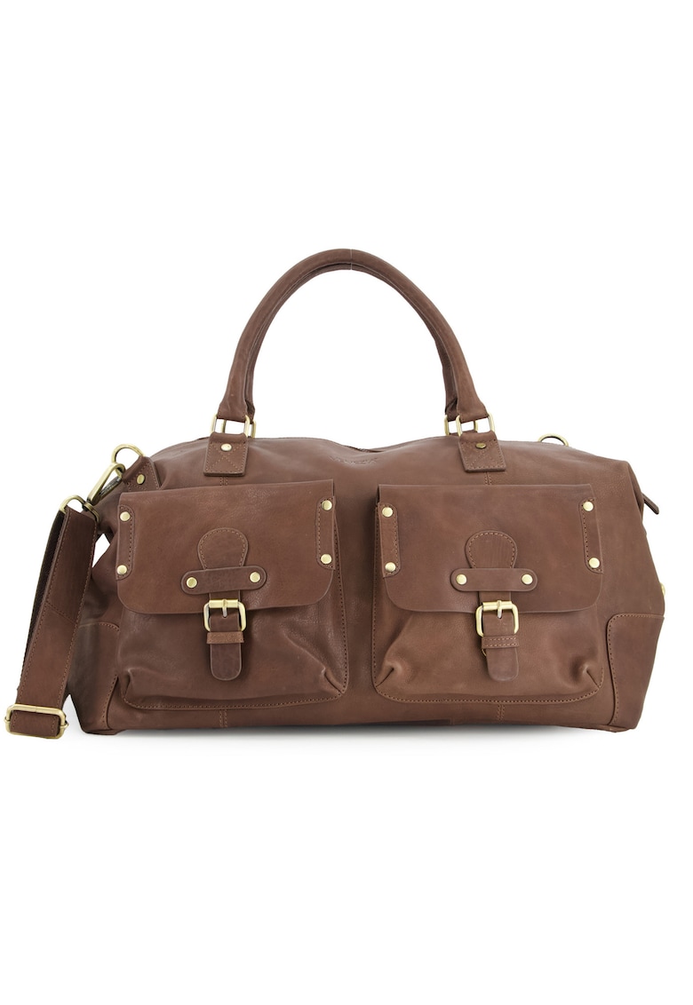 Geanta de voiaj din piele naturala