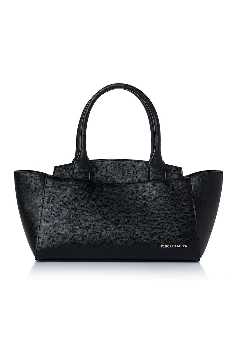 Geanta tote texturata - Negru