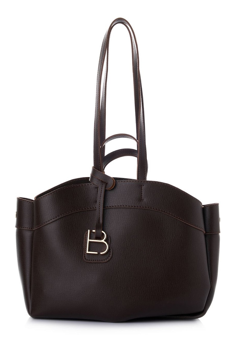Geanta tote din piele ecologica cu barete multiple